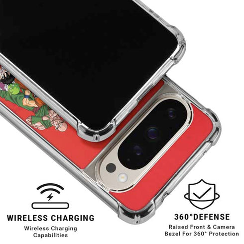 Dragon Ball Z Group Pixel 9/9 Pro Clear Case
